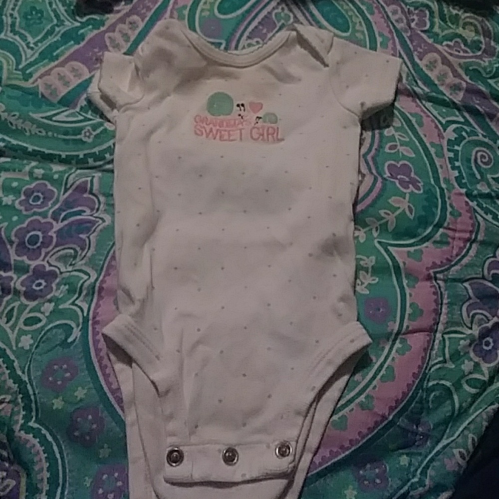 Baby girl onsie